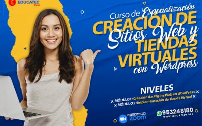 CURSO: CREACIÓN DE SITIOS WEB Y TIENDA VIRTUAL CON WORDPRESS